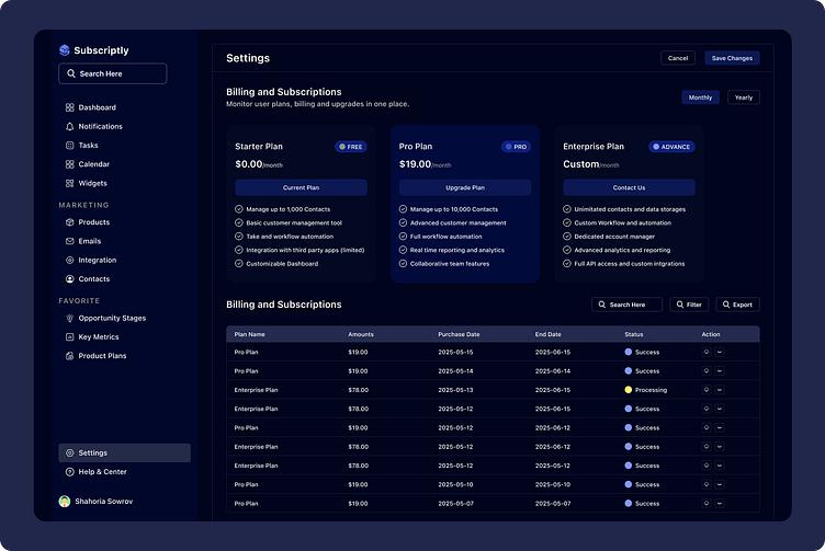 POS & Sales Dashboard